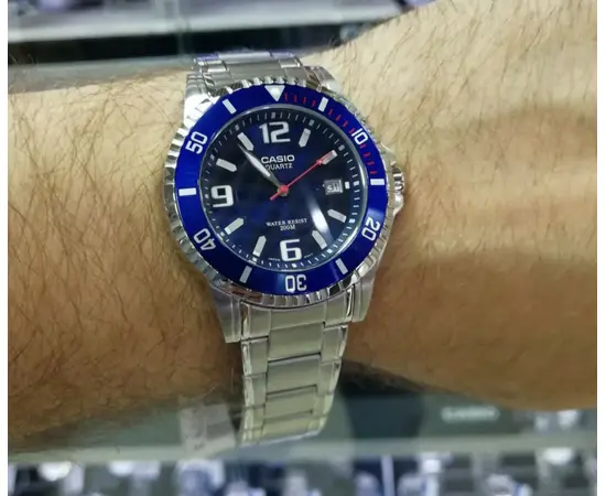 Чоловічий годинник Casio MTD-1053D-2AVES, зображення 10