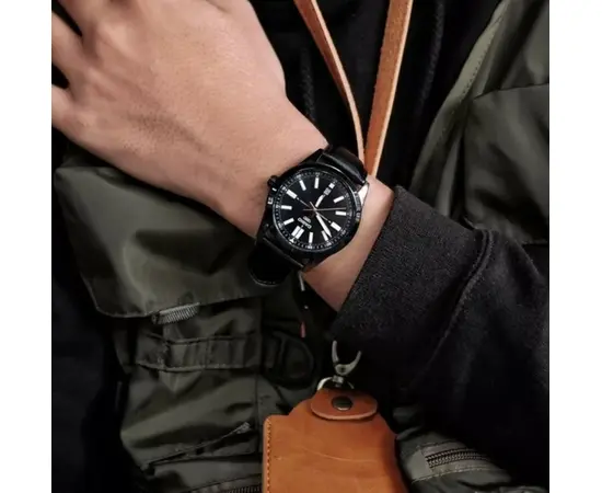 Чоловічий годинник Casio MTP-VD02BL-1E, зображення 5