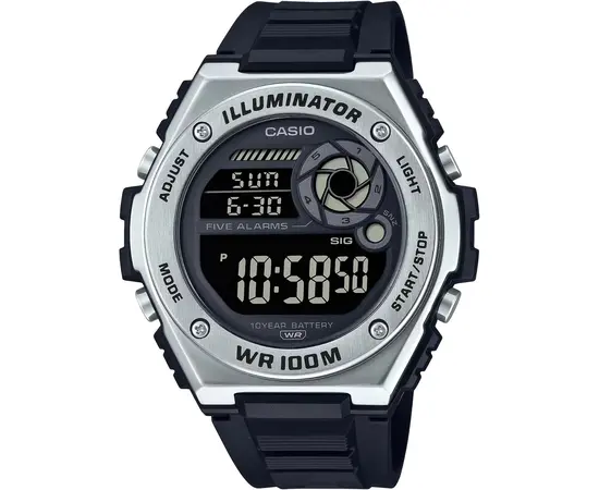 Чоловічий годинник Casio MWD-100H-1BVEF, зображення 