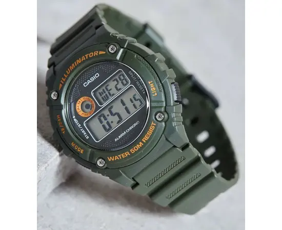 Чоловічий годинник Casio W-216H-3BVDF, зображення 2