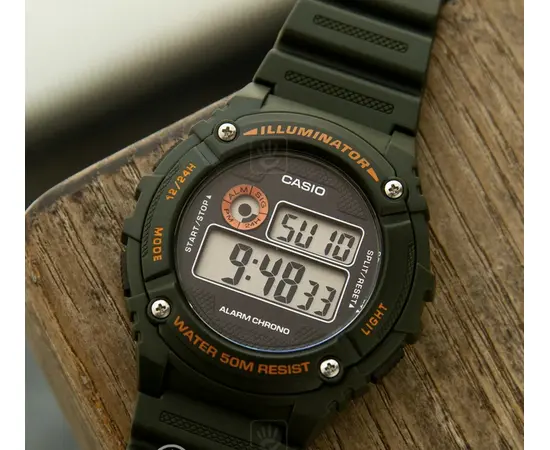 Чоловічий годинник Casio W-216H-3BVDF, зображення 4