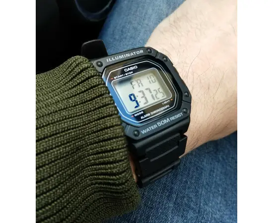 Мужские часы Casio W-218H-1AVEF, фото 6