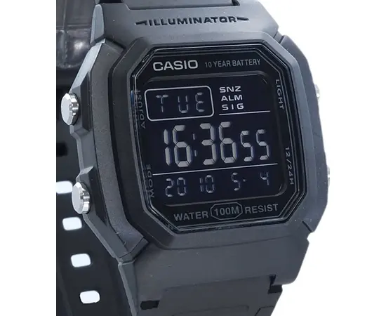 Чоловічий годинник Casio W-800H-1BVES, зображення 2