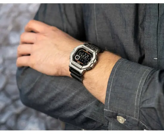 Мужские часы Casio WS-1400H-1BVEF, фото 6