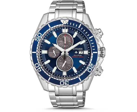 Мужские часы Citizen Promaster Diver Chronograph CA0710-82L, фото 