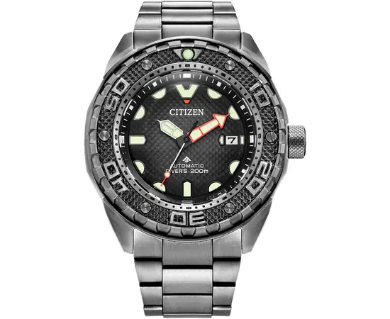 Чоловічий годинник Citizen Promaster Dive Automatic 200M NB6004-83E футляр Diver Bottle, зображення 