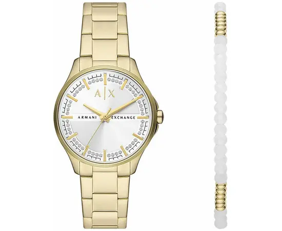 Жіночий годинник Armani Exchange AX7139SET + браслет, зображення 