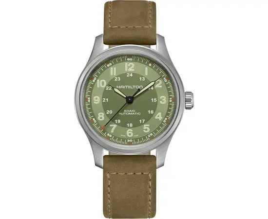 Чоловічий годинник Hamilton Khaki Field Titanium Auto H70545560, зображення 