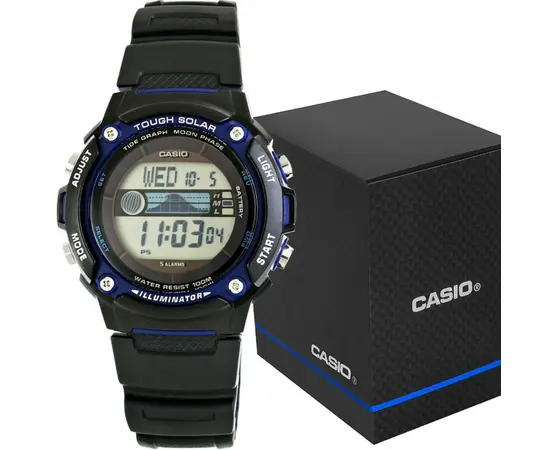 Чоловічий годинник Casio W-S210H-1AVEG, зображення 2