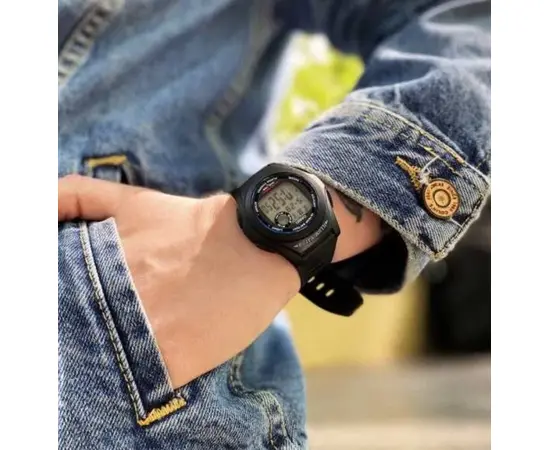 Мужские часы Casio F-200W-1AEF, фото 6