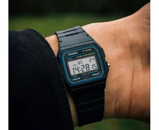 Часы Casio F-91W-1YER, фото 9