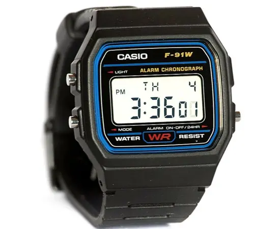 Часы Casio F-91W-1YER, фото 3