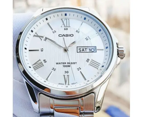 Чоловічий годинник Casio MTP-1384D-7AVEF, зображення 8