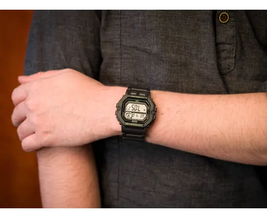 Мужские часы Casio WS-1400H-1AVEF, фото 5