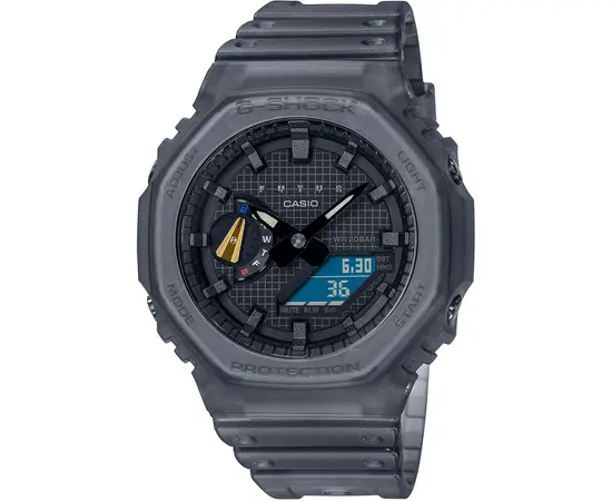 Чоловічий годинник Casio GA-2100FT-8A, зображення 