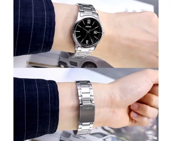 Чоловічий годинник Casio MTP-V002D-1B3, зображення 6