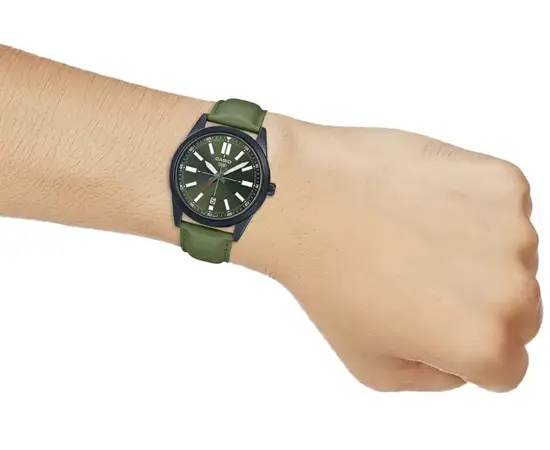 Чоловічий годинник Casio MTP-VD02BL-3E, зображення 6