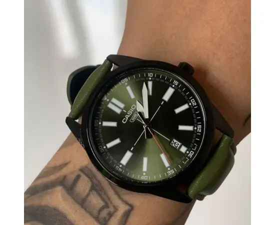 Чоловічий годинник Casio MTP-VD02BL-3E, зображення 8