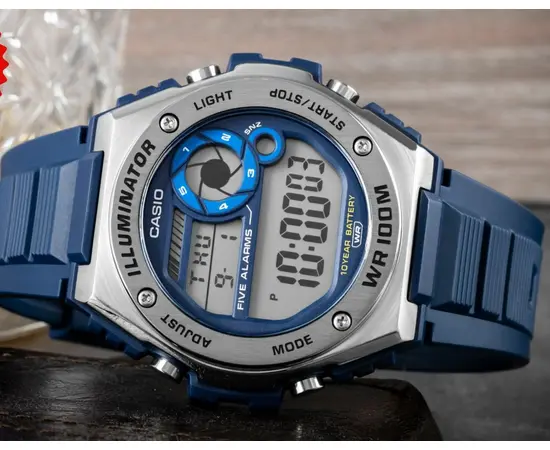 Чоловічий годинник Casio MWD-100H-2AVEF, зображення 4