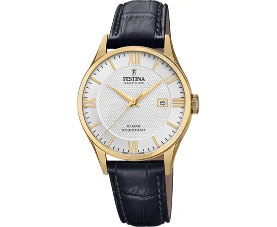 Чоловічий годинник Festina Swiss Made F20010/2, зображення 
