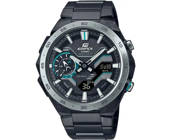 Мужские часы Casio ECB-2200DD-1AEF Carbon case, фото 