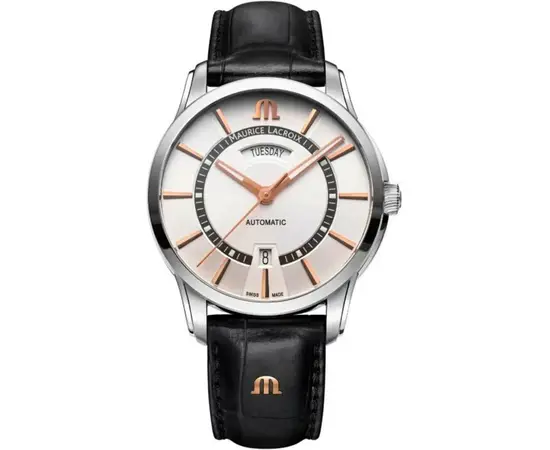 Мужские часы Maurice Lacroix PONTOS Day Date PT6358-SS001-230-2, фото 