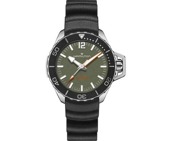 Чоловічий годинник Hamilton Khaki Navy Frogman Auto H77455360, зображення 